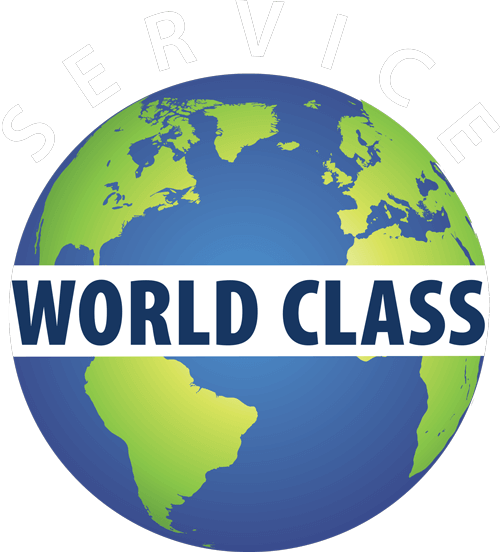 World-Class Service Badge